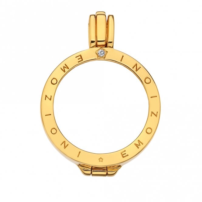 Hot Diamonds Yellow Gold Plated Sterling Silver Keeper - 25mm