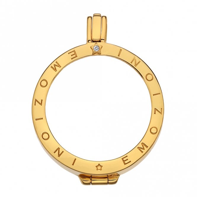 Hot Diamonds Yellow Gold Plated Sterling Silver Keeper - 33mm