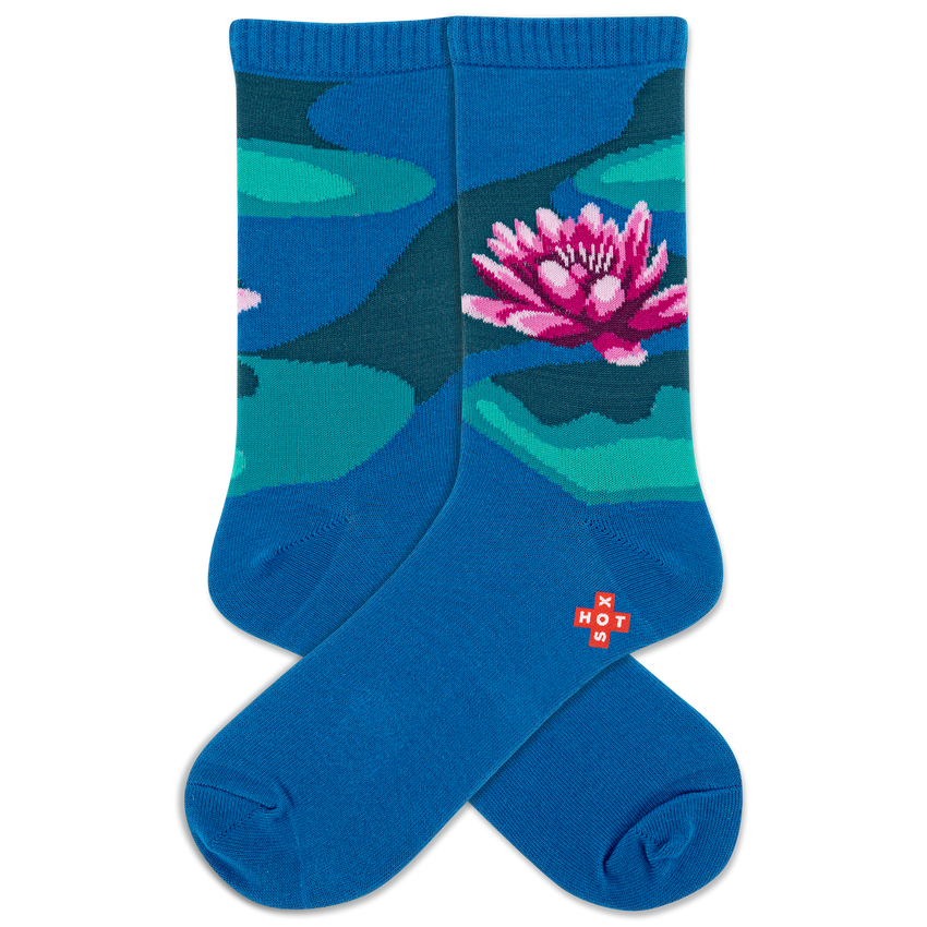 hot sox HOTSOX Women's Nirvana Crew Socks Blue