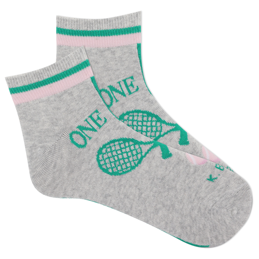 hot sox K.Bell Women's One Love Ankle GREY