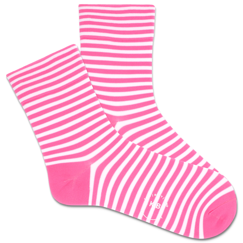 hot sox K.Bell Women's Aloe Infused Hydrating Microfiber Crew Socks Rose