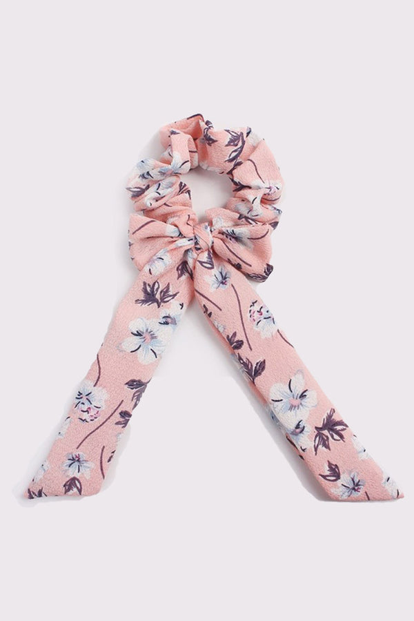 Hot Squash Bow Scrunchies 3 Pack Floral Pastel