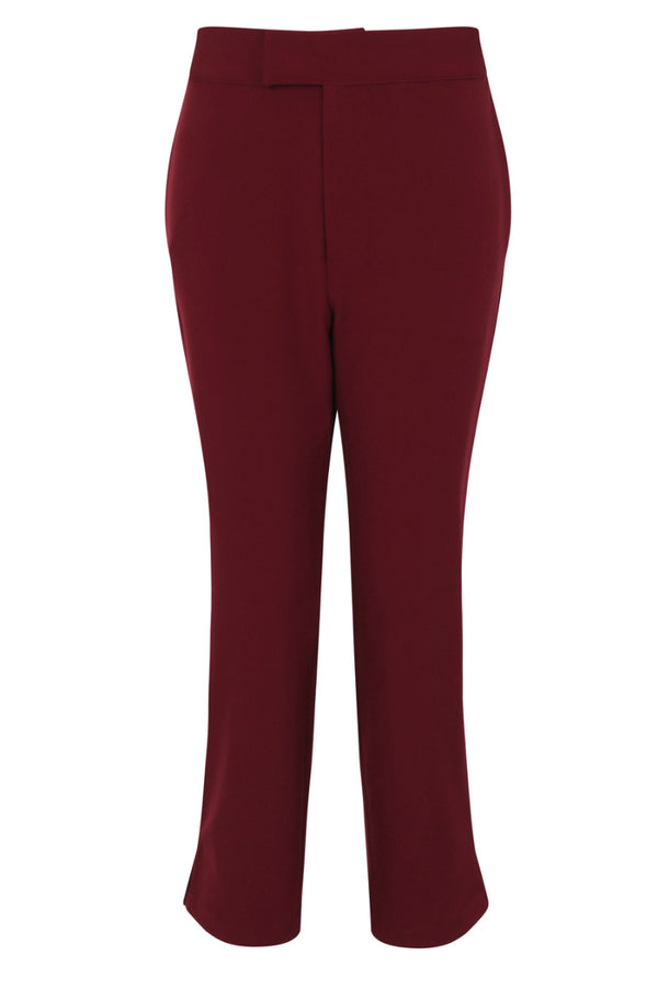 Hot Squash Capris Burgundy