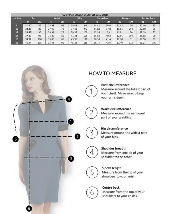 Hot Squash Contrast Collar Short-Sleeved Dress