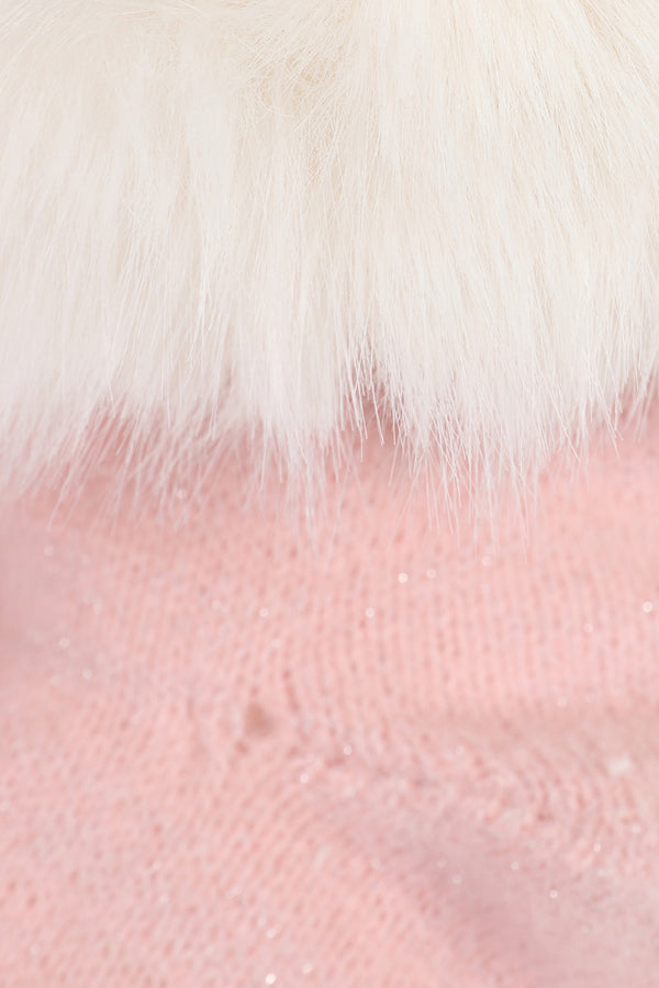 Hot Squash Cosy Slipper Socks Baby Pink