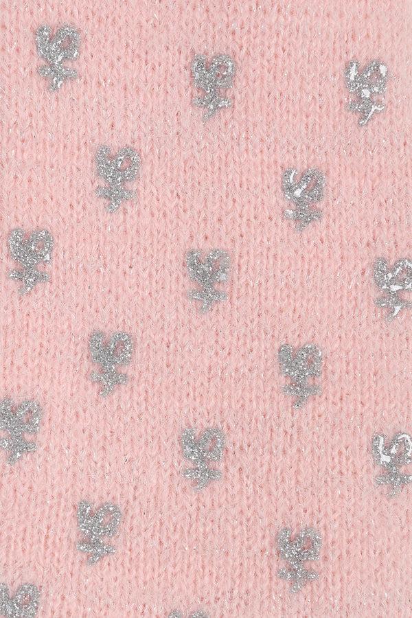 Hot Squash Cosy Slipper Socks Baby Pink