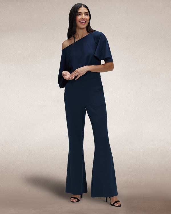 Hot Squash Drop Shoulder Jumpsuit Woodland Teal
