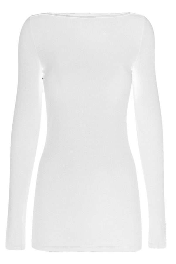 Hot Squash Easy Elegance Top Pure White