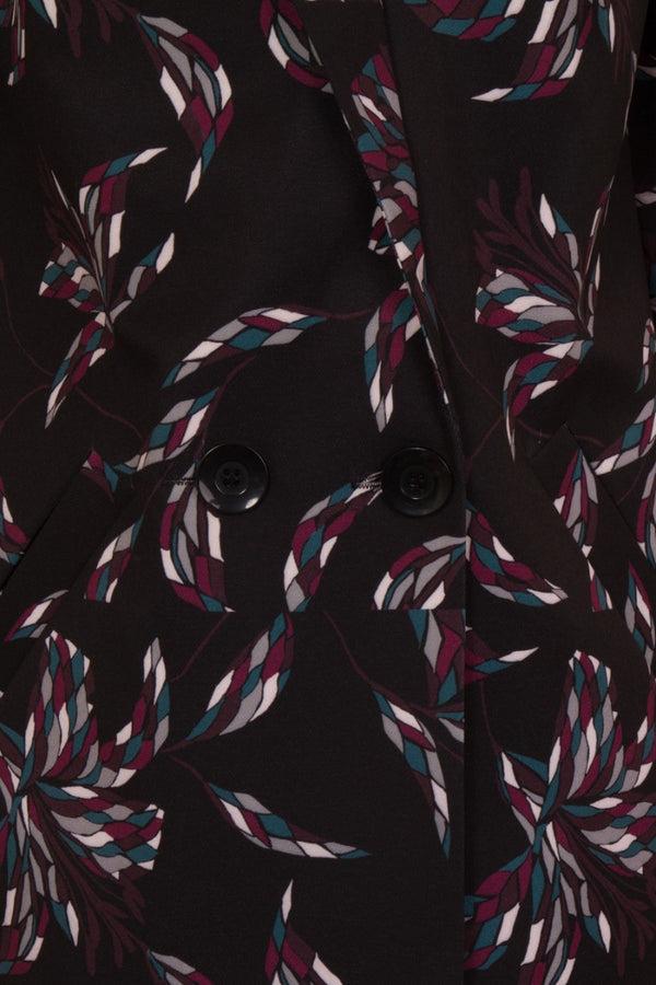 Hot Squash Floral Charlotte Coat