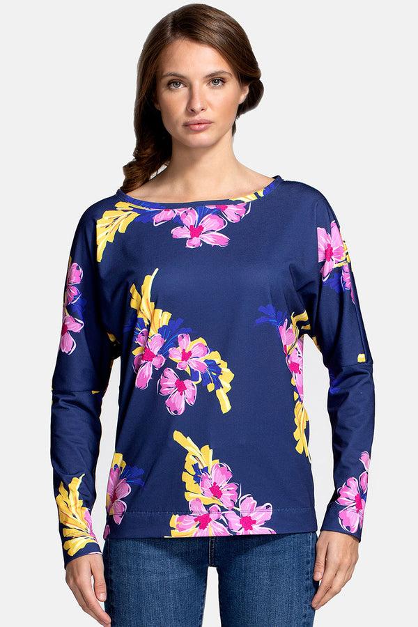 Hot Squash Jersey Batwing Top