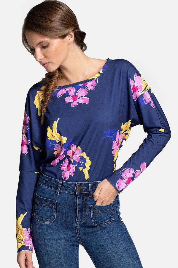 hot squash Jersey Batwing Top