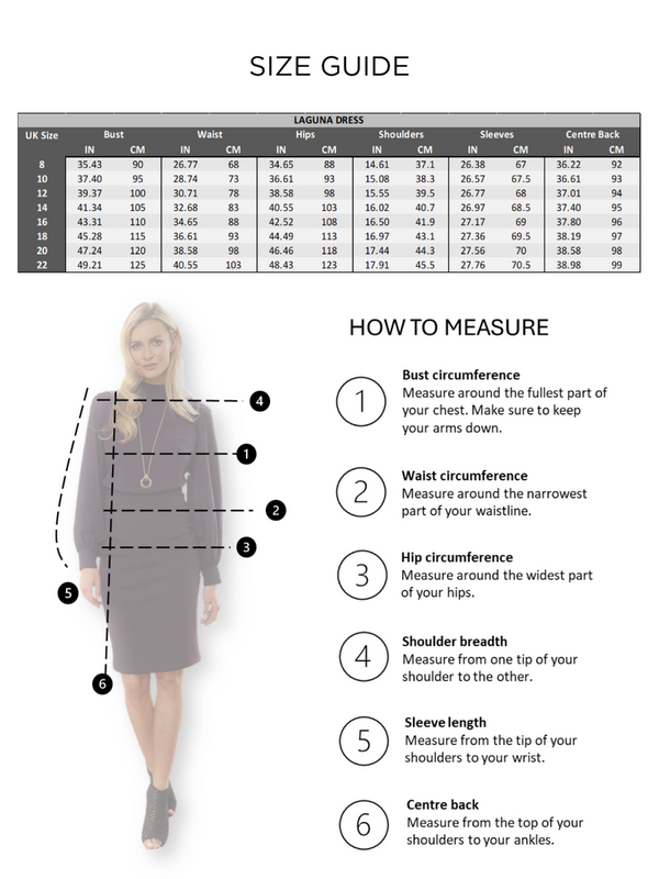 Hot Squash Laguna Dress Black