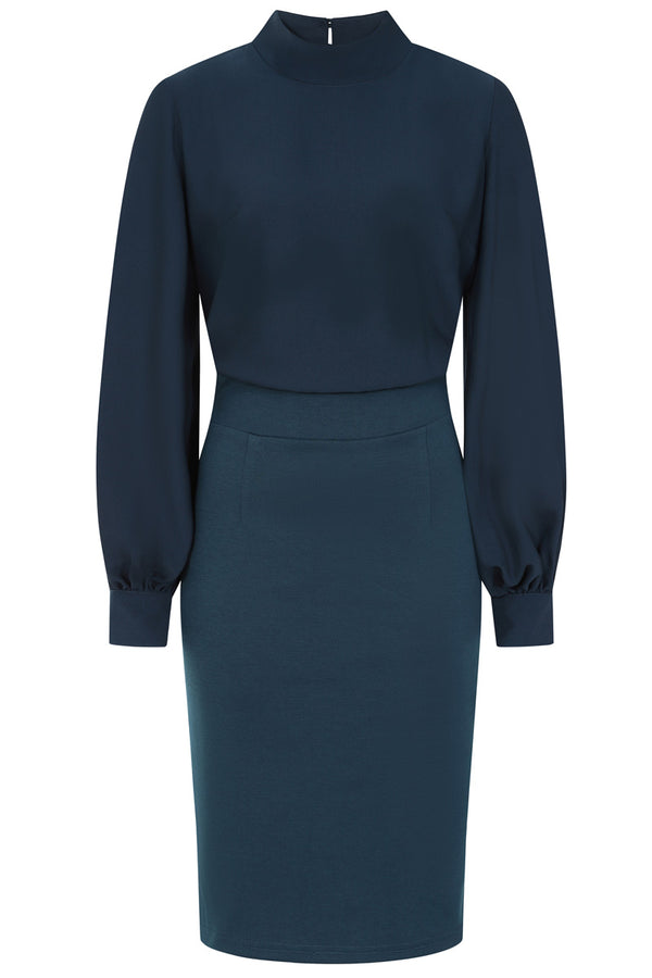 Hot Squash Laguna Dress Woodland Teal