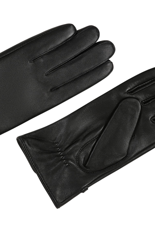 Hot Squash Leather Gloves With Buckle