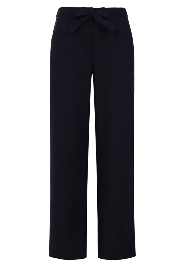 Hot Squash Linen Trousers Navy
