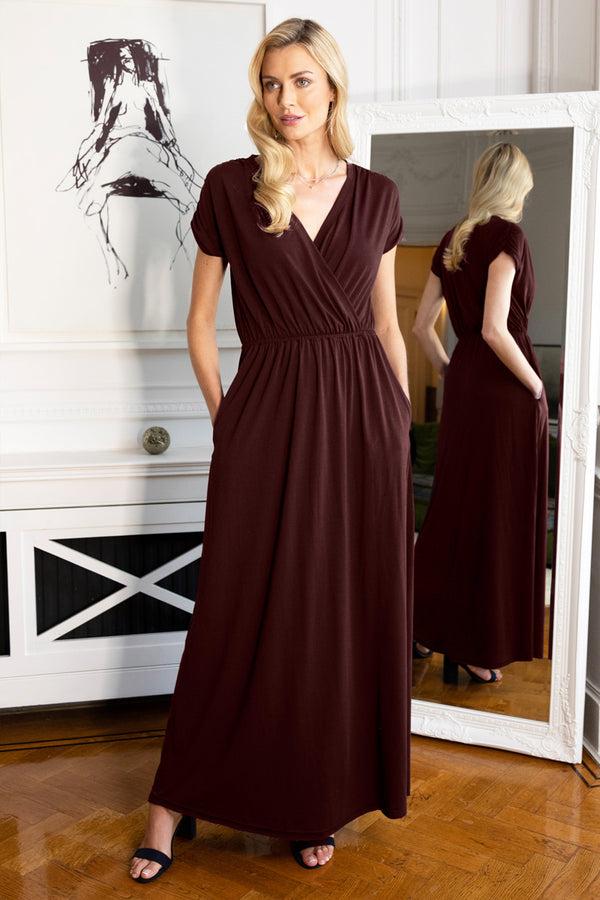 hot squash Maxi Dress