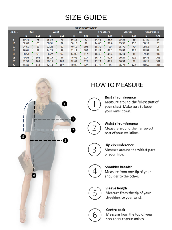 Hot Squash Pleat Waist Dress Damson