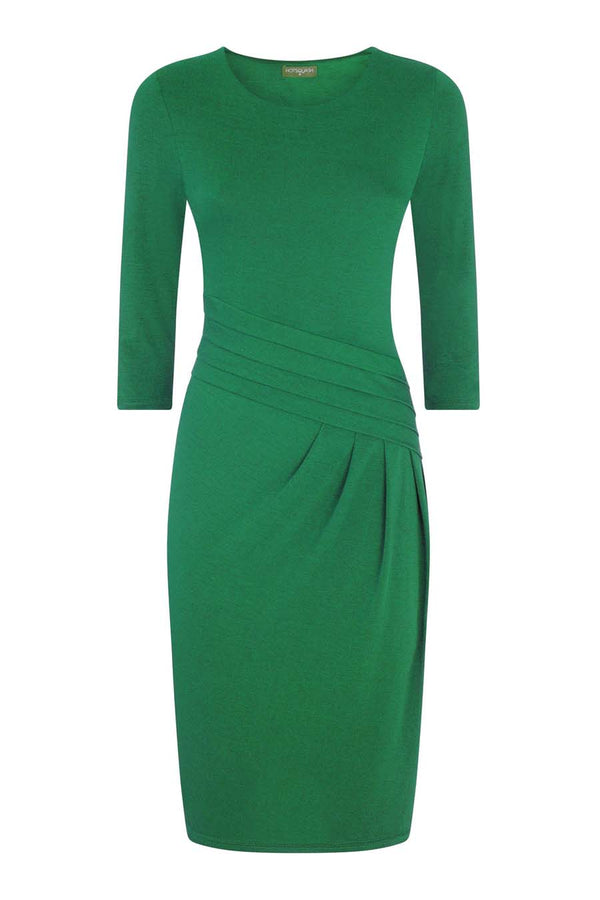 Hot Squash Pleat Waist Dress Lawn