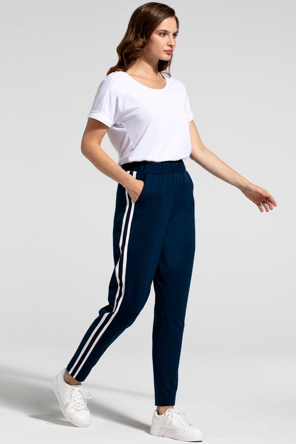 Hot Squash Ponte Trousers Woodland Teal