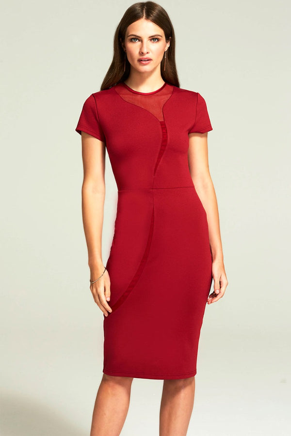 Hot Squash River Ponte Dress