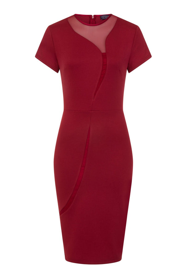 Hot Squash River Ponte Dress