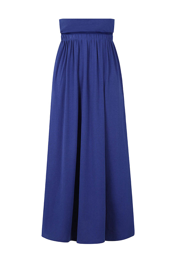 Hot Squash Roll Top Maxi Skirt