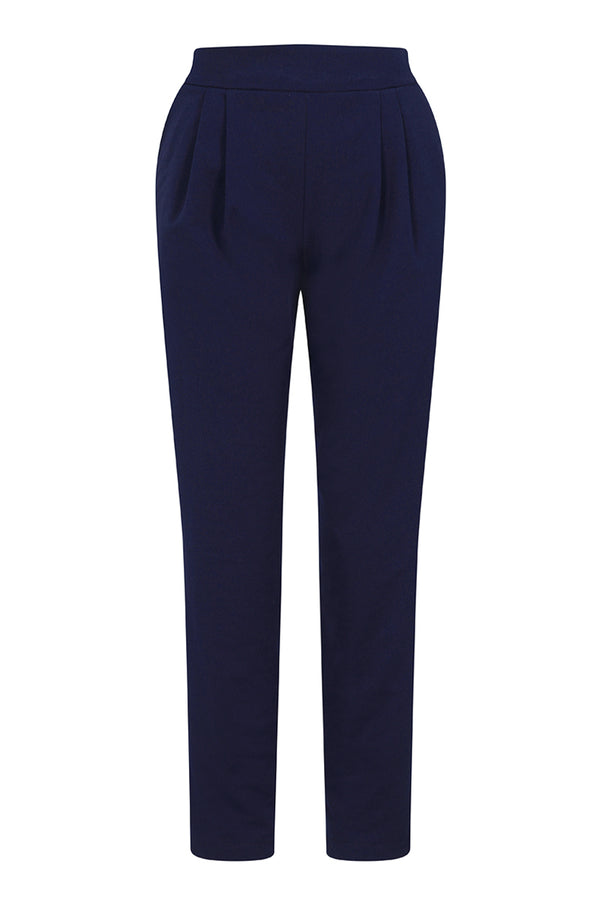 Hot Squash Slouch N Glam Trousers Navy