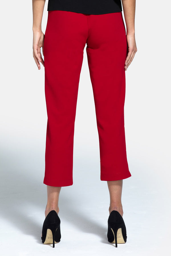 Hot Squash Smart Cigarette Trouser Red