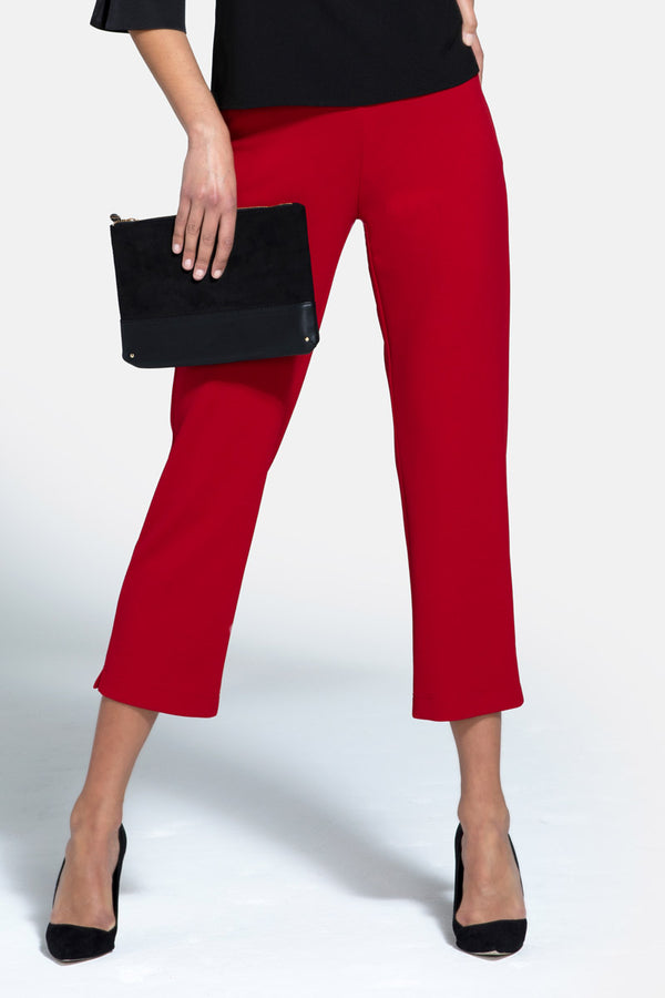 hot squash Smart Cigarette Trouser Red