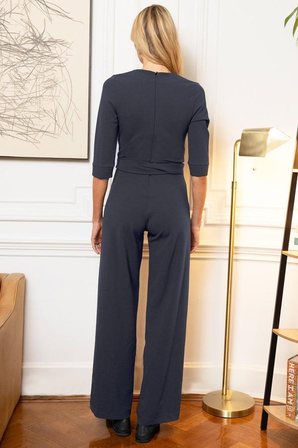 Hot Squash Smart Scuba Jumpsuit With Buttons Grey