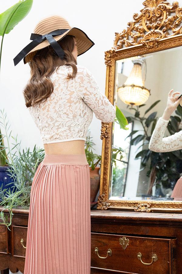 Hot Squash Stripe Detail Womens Sun Hat Dark Beige