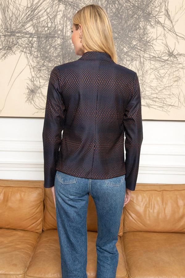 Hot Squash Textured Office Blazer