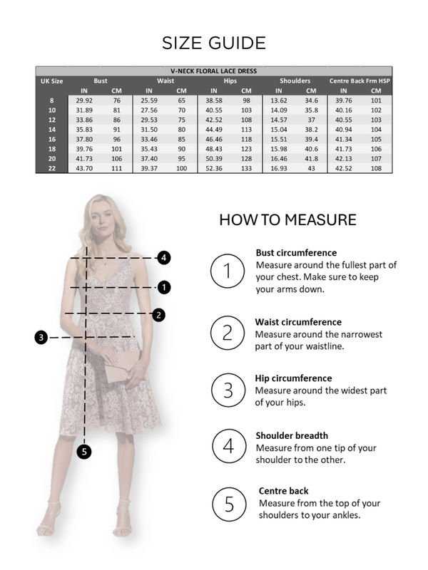 Hot Squash V-Neck Floral Lace Dress Purple