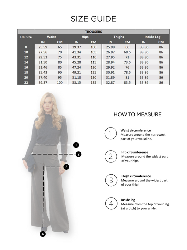 Hot Squash Wideleg Trousers Black