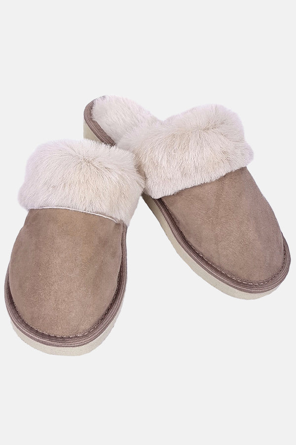 hot squash Women's Slip on Slippers Bourbon Brown