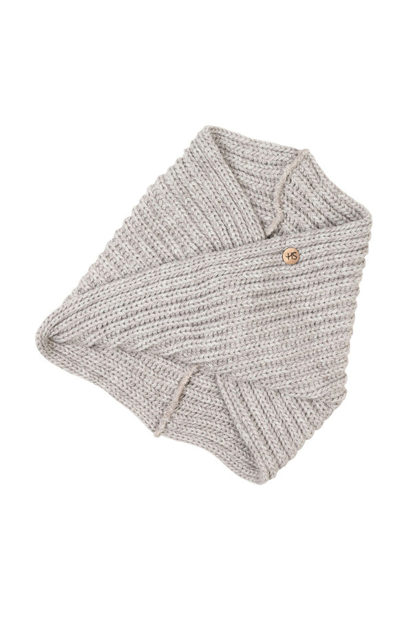 hot squash Women's Winter Snood Shadow Beige