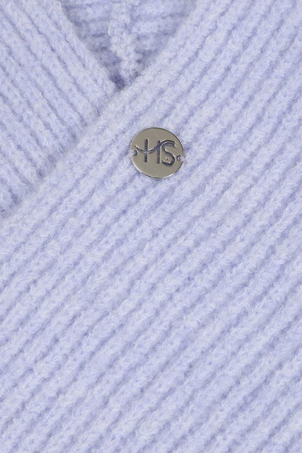 Hot Squash Womens Ribbed Snood Lilac