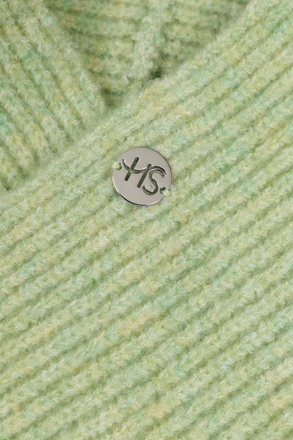 Hot Squash Womens Ribbed Snood Lime