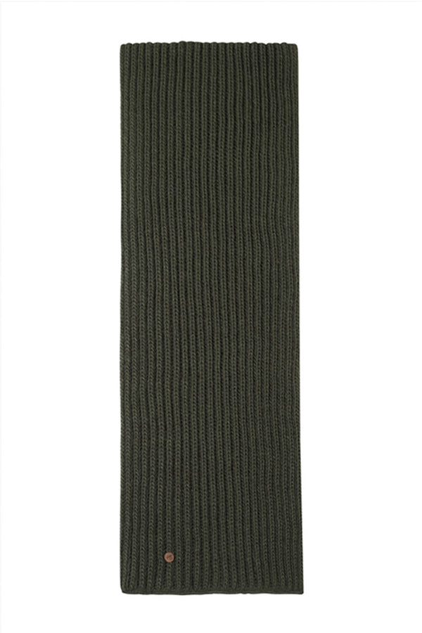 Hot Squash Womens Winter Scarf Forest Green