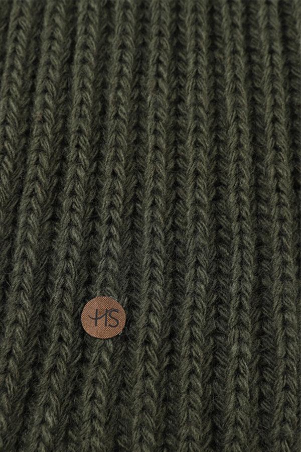 Hot Squash Womens Winter Scarf Forest Green