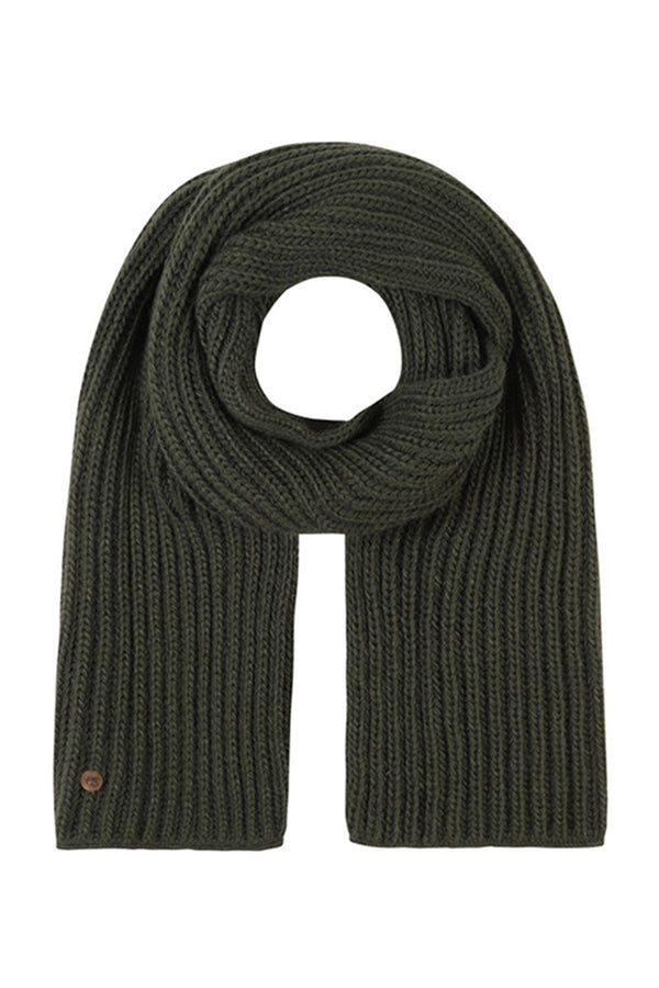 hot squash Womens Winter Scarf Forest Green
