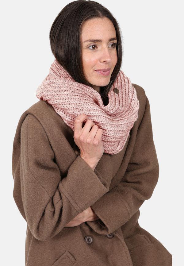 Hot Squash Womens Winter Snood Carnation Pink