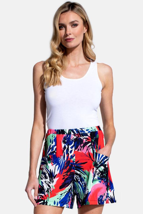 Hot Squash Luxe Crepe Shorts Original Summer Fiesta