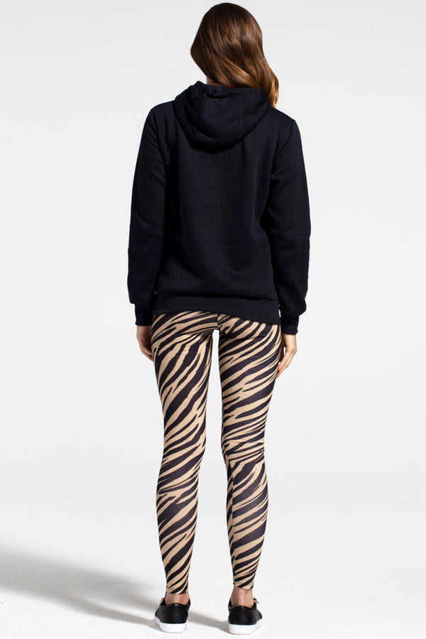 Hot Squash Tech-Fabric All Day Leggings Animal Stripes