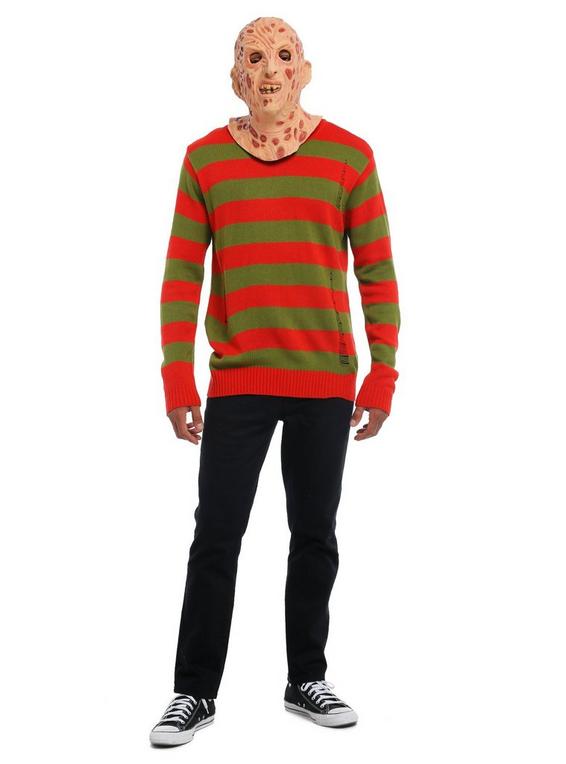 Hot Topic A Nightmare On Elm Street Freddy Krueger Latex Mask
