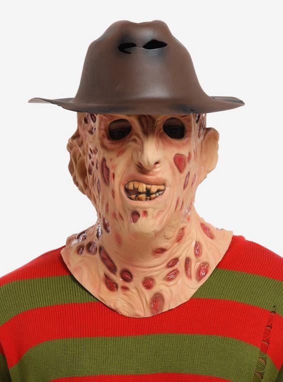 Hot Topic A Nightmare On Elm Street Freddy Krueger Latex Mask