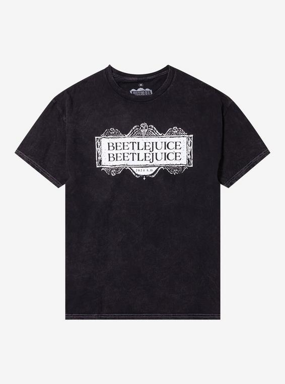 hot topic Beetlejuice Beetlejuice Logo T-Shirt MULTI
