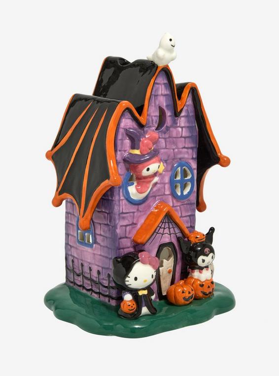 Hot Topic Blue Sky Hello Kitty And Friends Halloween Manor Tealight Holder