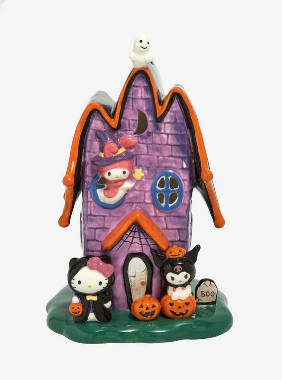 hot topic Blue Sky Hello Kitty And Friends Halloween Manor Tealight Holder