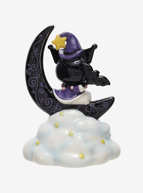 Hot Topic Blue Sky Kuromi Witch Moon Ceramic Figurine